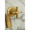 Kohler Wall-Mount Bathroom Sink Faucet Trim 1.2 GPM in Matte Black T35909-3-BL